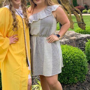 AE one-shoulder mini dress